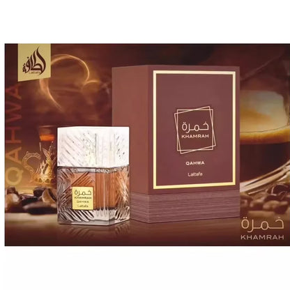100Ml Original Khamrah for Men Fragrance Lasting Fragrance High Quality Arabic Perfume Sexy Darey Mens Cologne Wood Scent