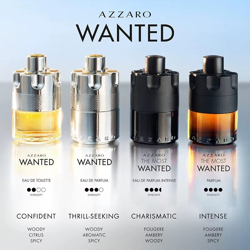 Azzaro the Most Wanted Parfume for Men Long Lasting Perfume Hombre Original Perfume Luxury Men