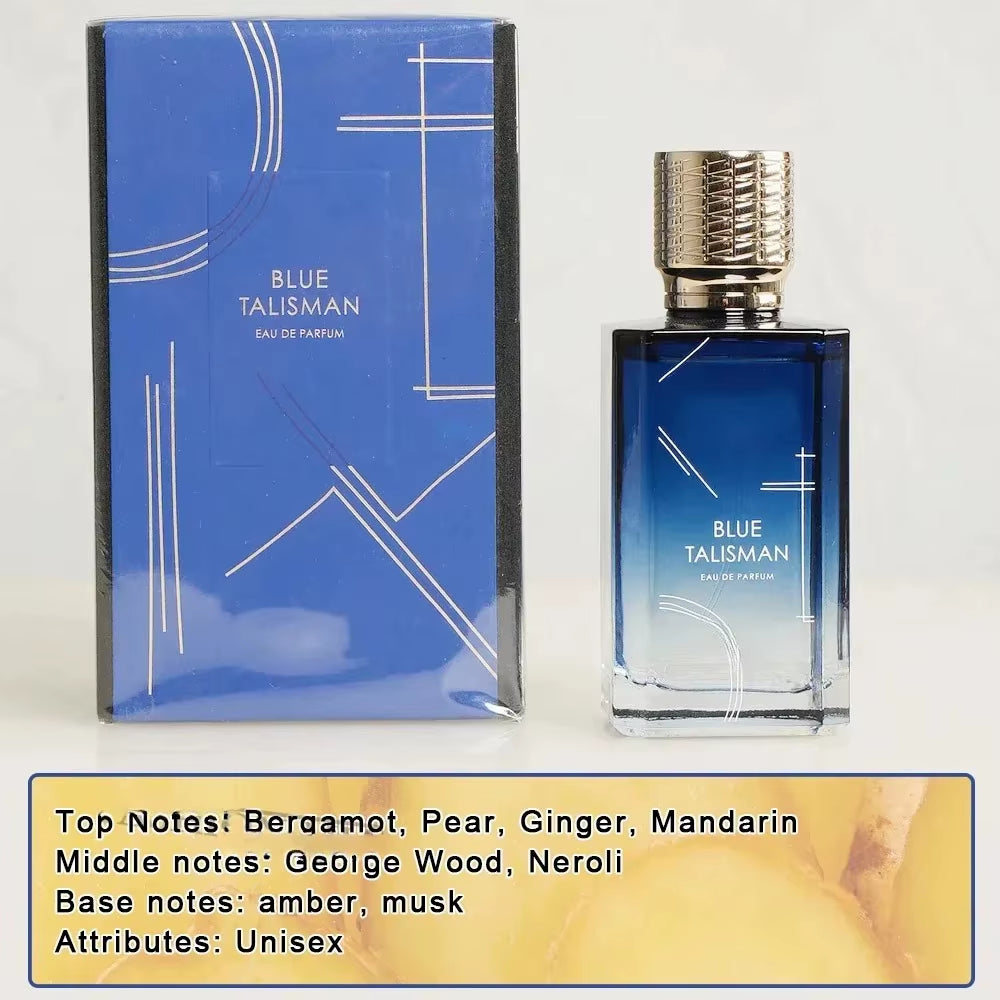 100Ml Luxury Brand Thenchantment of Blue Protective Talisman Flower Unisex Long Lasting Woody Floral Pheromone Cologne Fragrance