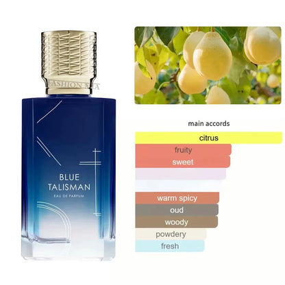 100Ml Luxury Brand Thenchantment of Blue Protective Talisman Flower Unisex Long Lasting Woody Floral Pheromone Cologne Fragrance