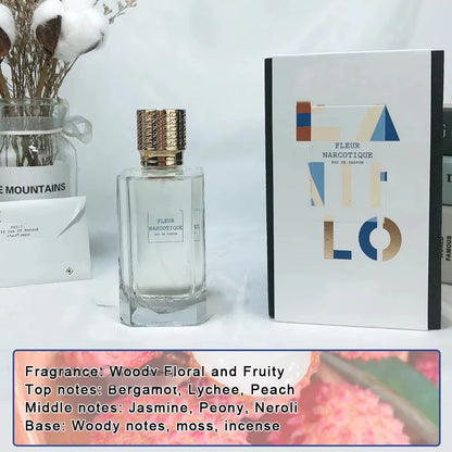 100Ml Luxury Brand Thenchantment of Blue Protective Talisman Flower Unisex Long Lasting Woody Floral Pheromone Cologne Fragrance