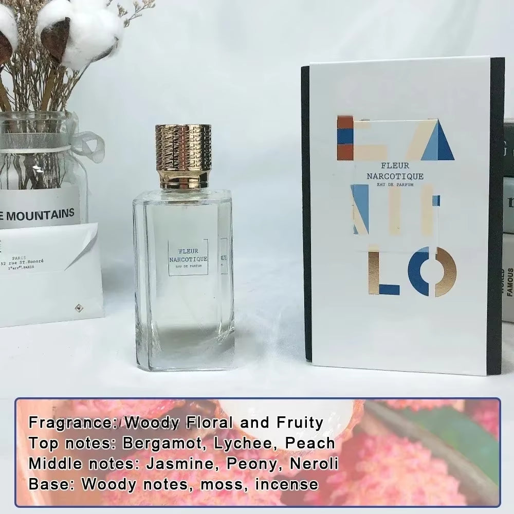 100Ml Luxury Brand Thenchantment of Blue Protective Talisman Flower Unisex Long Lasting Woody Floral Pheromone Cologne Fragrance